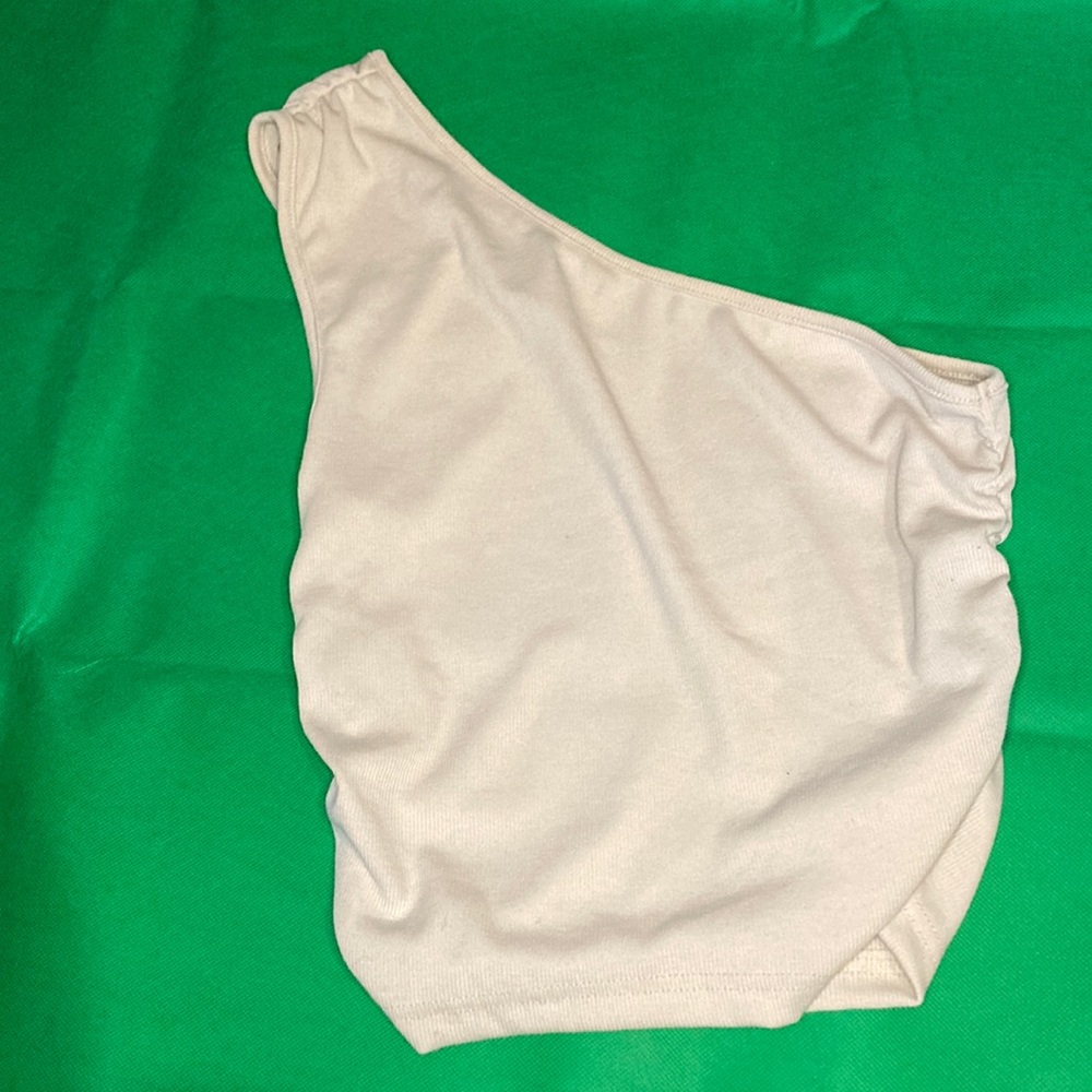 One shoulder tank top